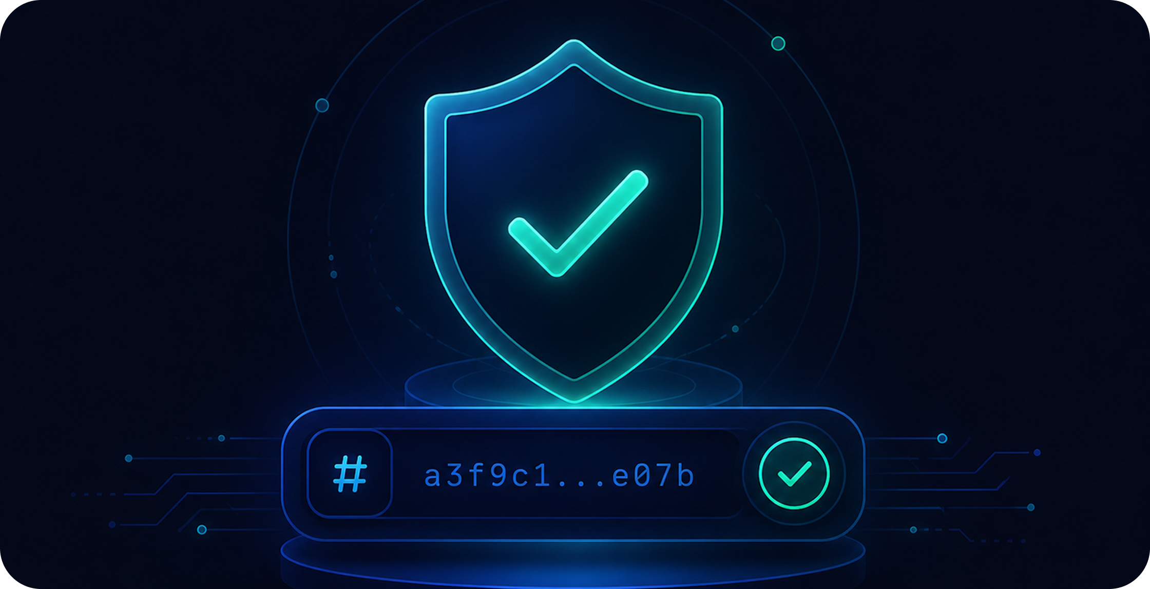 Xác minh checksum SHA-256